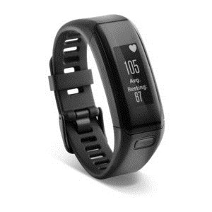 Sportinė apyrankė GARMIN Vivosmart HR, juoda