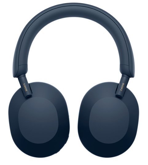 Ausinės SONY WH-1000XM5L ant ausų,belaidės, mėlynos