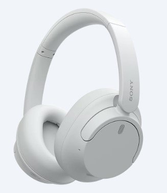 Ausinės SONY WHCH720NW.CE7 ant ausų, belaidės, triukšmą slopinančios, baltos