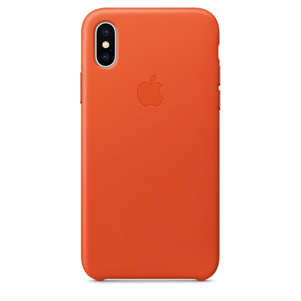 Dėkliukas APPLE iPhone X, nugarėlė, oranžinis