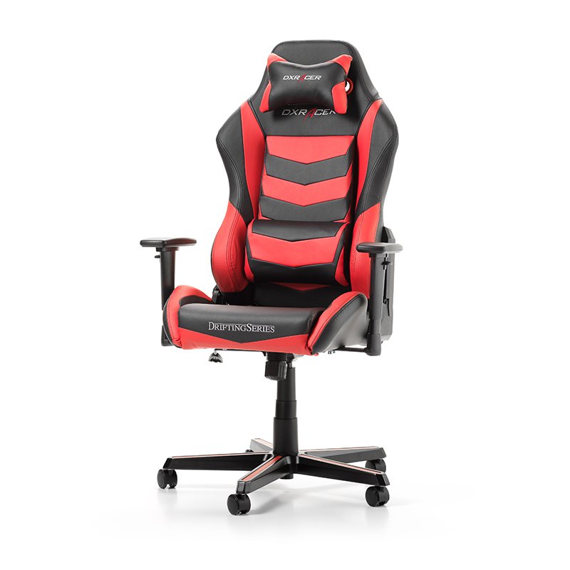 Žaidimų kėdė DXRacer DRIFTING D166-NR ,juoda/raudona