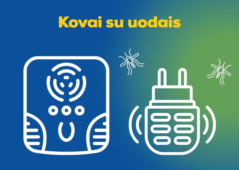 Thermacell ir kita apsauga nuo vabzdžių