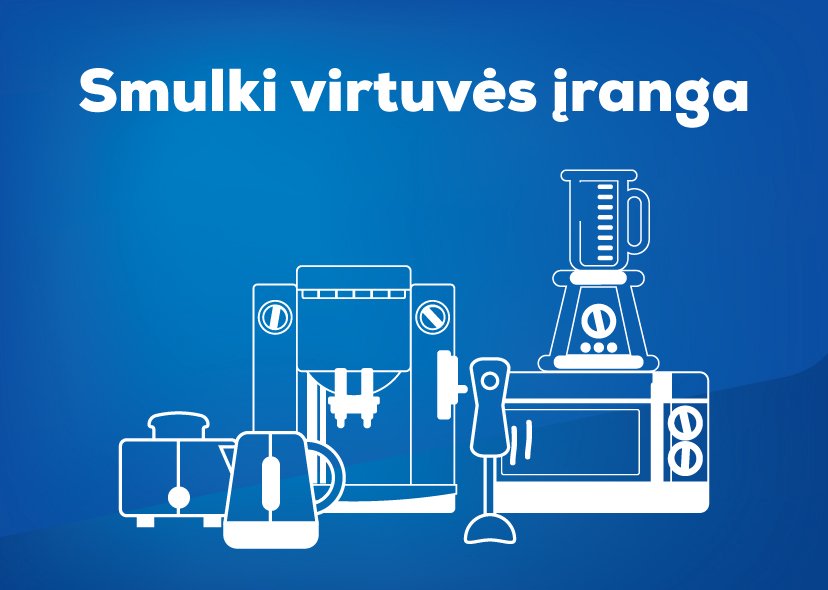 Smulki virtuvės įranga