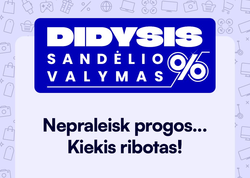 Didysis sandėlio valymas
