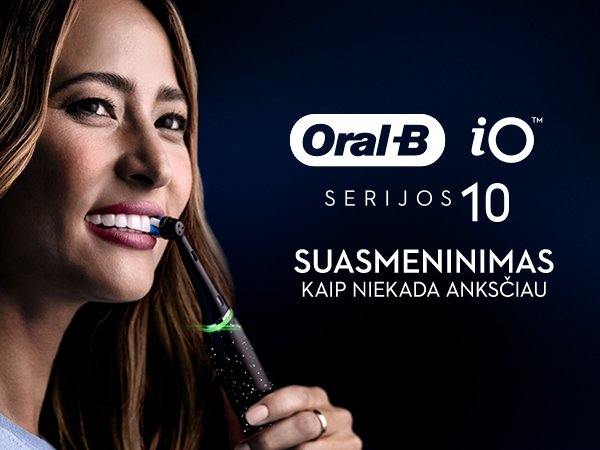 šepetėlis Oral-B iO 10