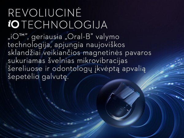 šepetėlis Oral-B iO 10