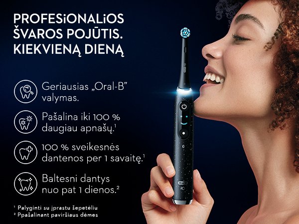 šepetėlis Oral-B iO 10