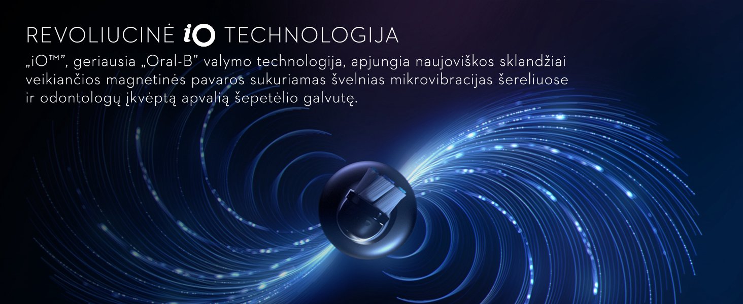 šepetėlis Oral-B iO 10