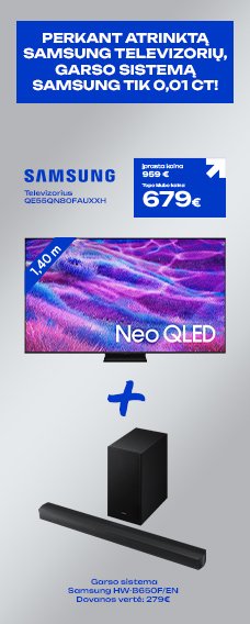 Televizorius Samsung QE55QN80FAUXXH