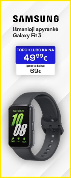 Išmanioji apyrankė Samsung Galaxy Fit 3 Gray