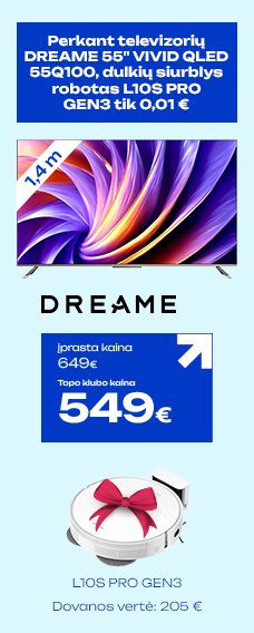 Televizorius DREAME 55" VIVID QLED 55Q100