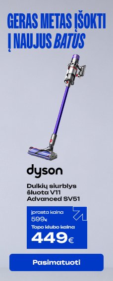 Dulkių siurblys šluota DYSON V11 Advance SV51