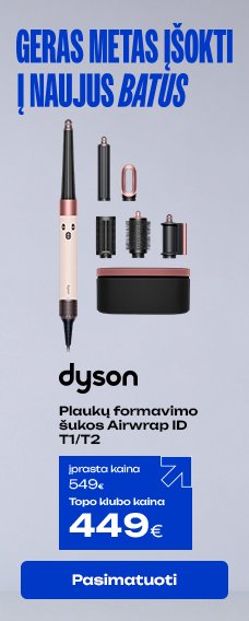 Plaukų formavimo šukos DYSON Airwrap ID T1/T2 Ceramic pink/Rose gold, 601848-01