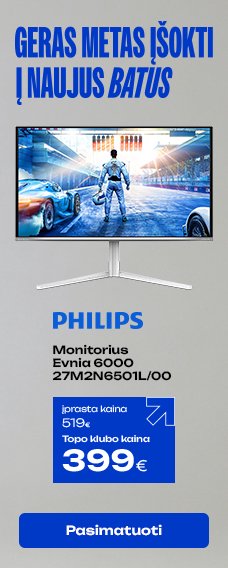 Monitorius Philips Evnia 6000 27M2N6501L/00 Monitorius Philips Evnia 6000 27M2N6501L/00