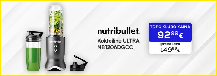 Kokteilinė NUTRIBULLET ULTRA NB1206DGCC