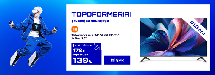Televizorius XIAOMI QLED TV A Pro 32"