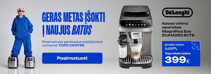 Kavos virimo aparatas DELONGHI Magnifica Evo ECAM290.81.TB