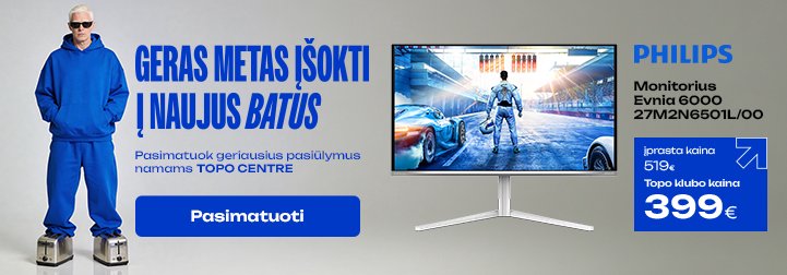 Monitorius Philips Evnia 6000 27M2N6501L/00 Monitorius Philips Evnia 6000 27M2N6501L/00